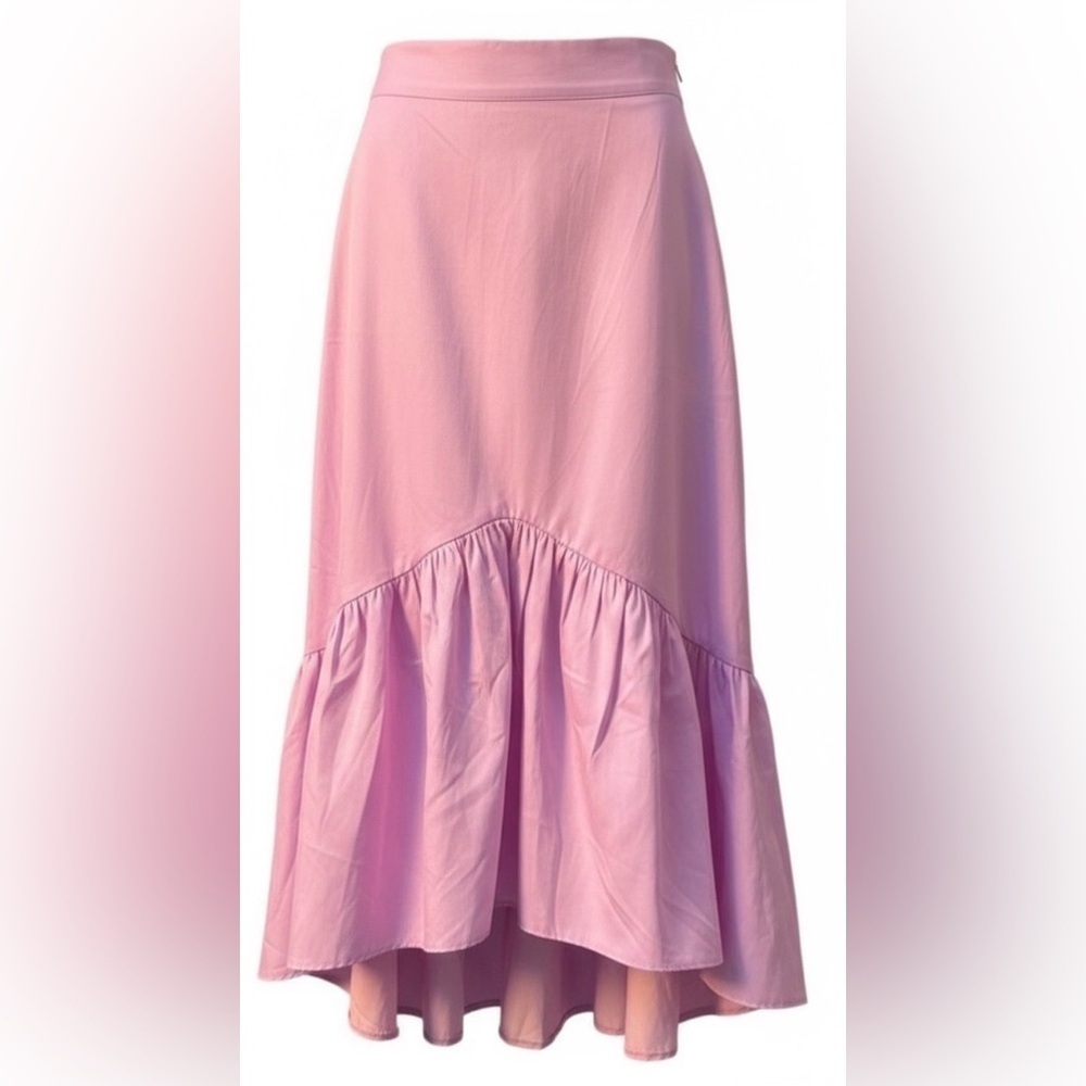 Free People Pink A-Line Skirt